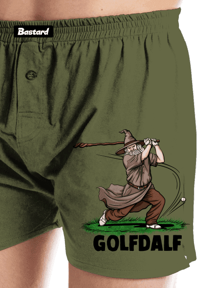 Golfdalf pánske trenky Khaki