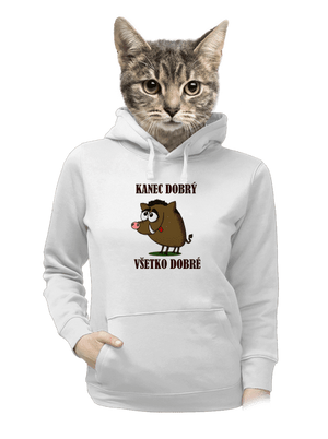 dámska mikina klokanka