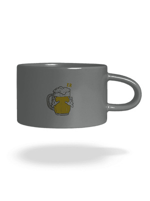 I wanna beer hrnček makronka Grey Macaron