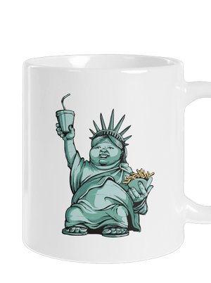 Americký idol klasický hrnček White