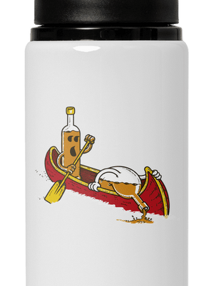 Rumáci flaša na vodu White