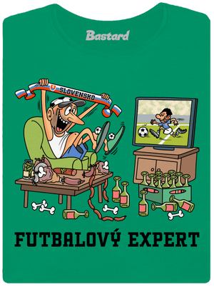Futbalový expert dámske tričko Kelly Green Mal