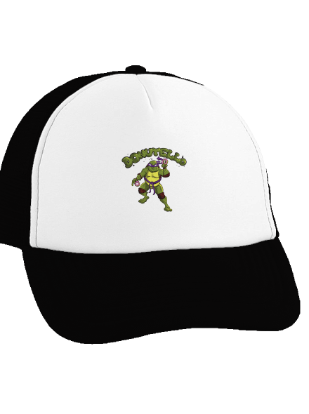 Donutello šiltovka truckerka Black cap
