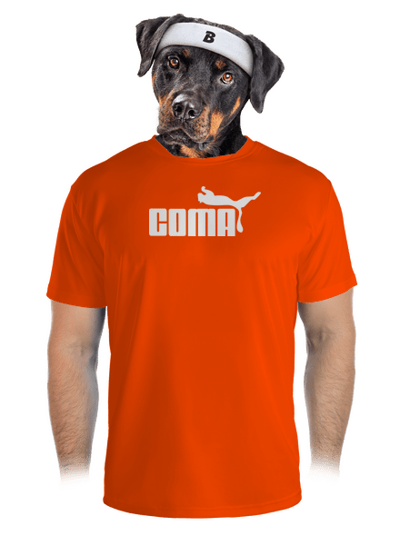 Coma pánske športové tričko Neon Orange