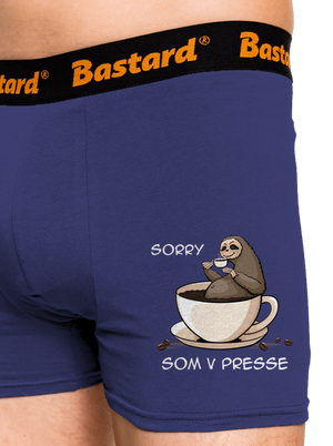 V presse boxerky Blue Navy