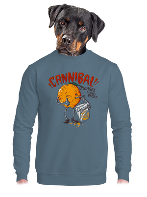 unisex mikina bez kapucne