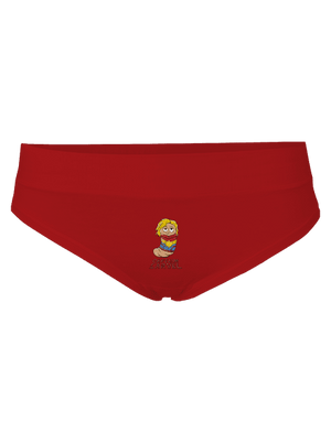 Captain Larvel dámske nohavičky Red Mal