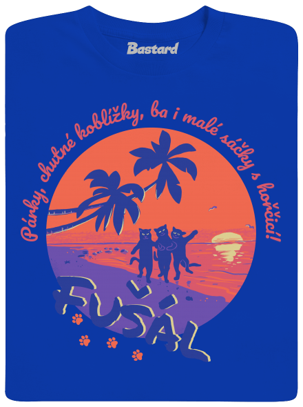 Fušál pánske dlhý rukáv Royal Blue