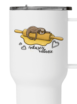 Milujem váľanie termohrnček White