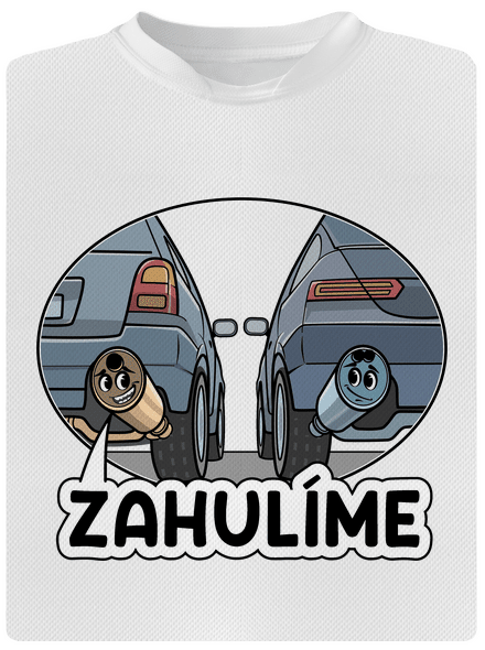 Zahulíme detské športové tričko White