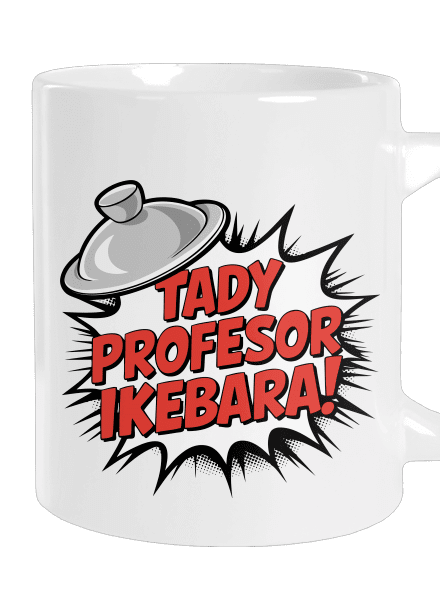 Profesor Ikebara veľký hrnček White