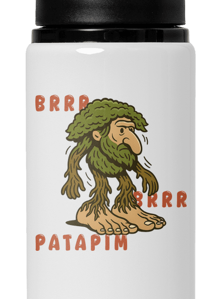 Brrr Brrr Patapim – Italian Brainrot flaša na vodu White