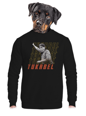 unisex mikina bez kapucne