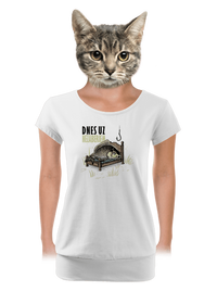 dámske tričko s lemom