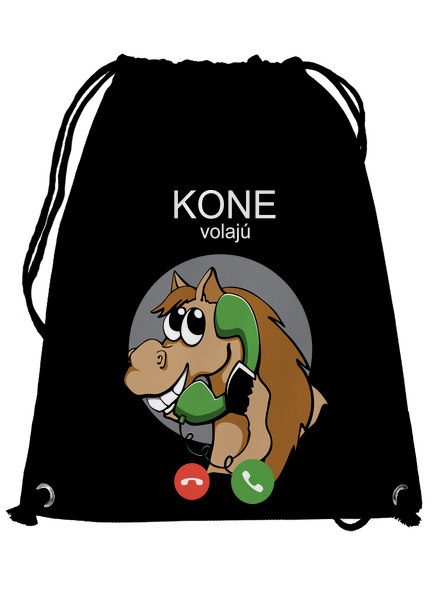 Kone volajú vak Black