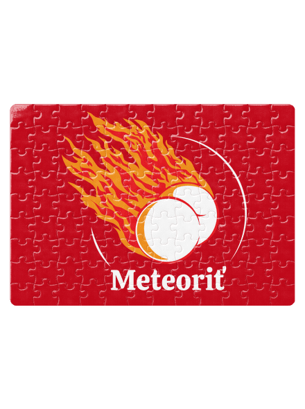 Meteoriť puzzle White