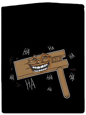 Rehtačka pánska mikina na zips Black