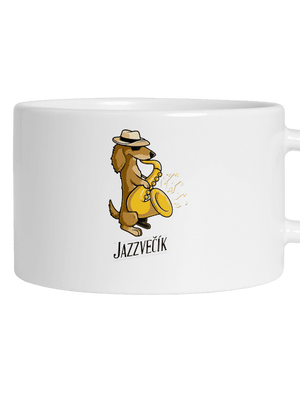 Jazzvečík hrnček makronka White