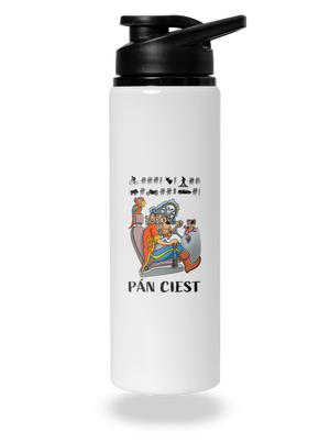 Pán ciest flaša na vodu White