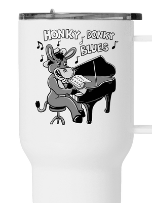 Honky donky blues termohrnček White