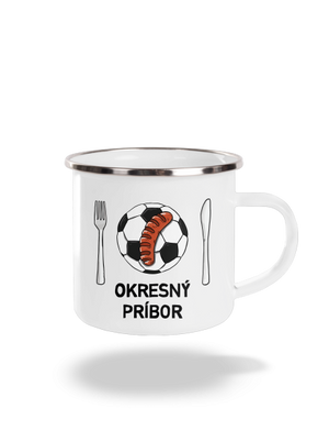 Okresný príbor plecháčik White