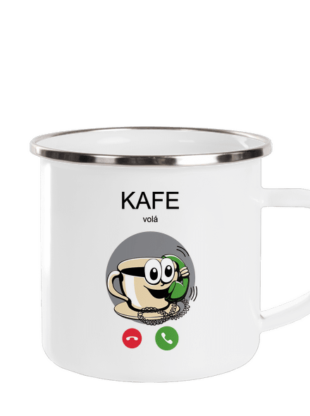 Kafe volá plecháčik White
