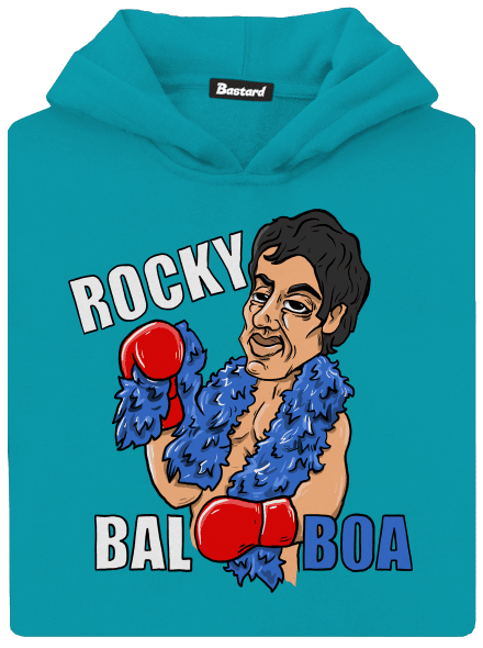 Rocky Bal boa detská mikina klokanka Hawaiian Blue