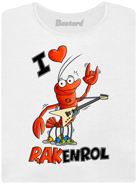 Rakenrol dámske tričko White