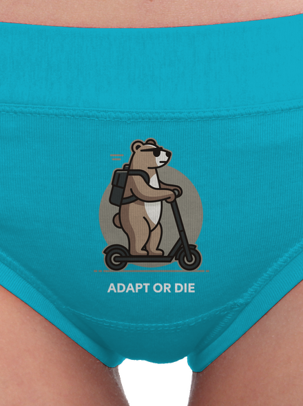Adapt or die dámske nohavičky Turquoise