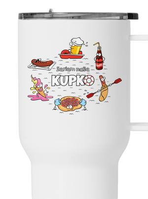 Slovenské kupko termohrnček White