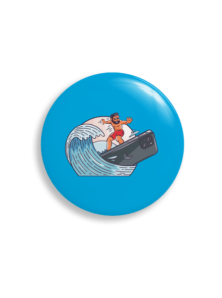 Som surfer placka 