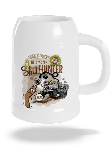 Shithunter polliter White