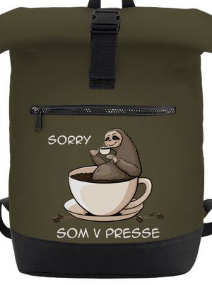 V presse batoh Military Green