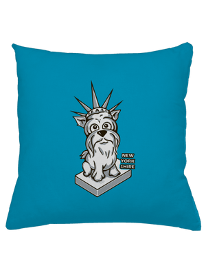 New Yorkshire vankúš Blue Turquoise