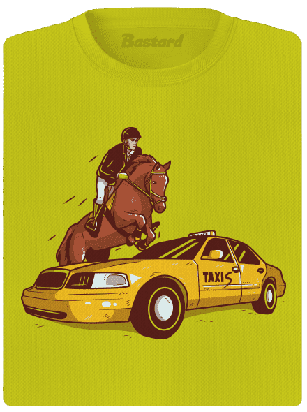 Taxis dámske športové tričko Neon Yellow