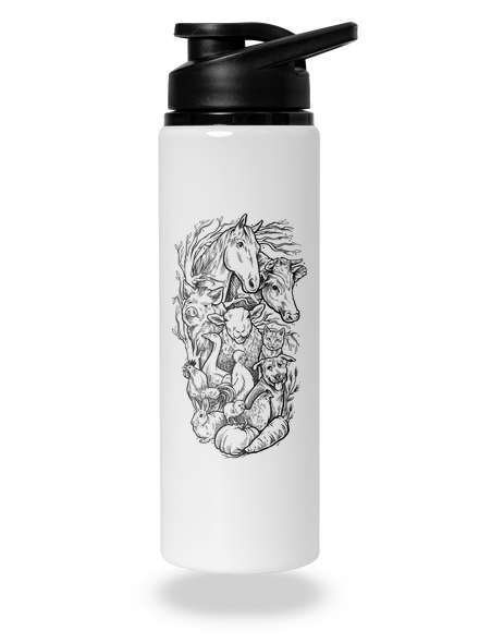 Pastvina flaša na vodu White