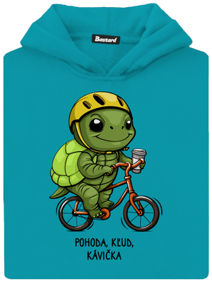 Pohoda, kľud detská mikina klokanka Hawaiian Blue