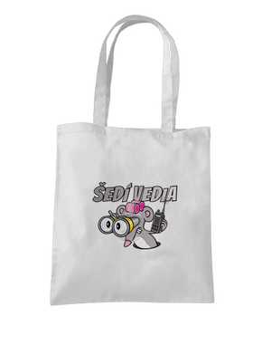 Šedí vedia - myš taška White