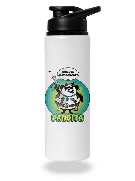 Pandita flaša na vodu White