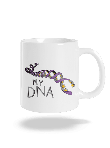 My DNA klasický hrnček White