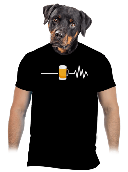 Beer help pánske tričko Black