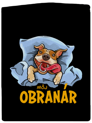 Môj obranár dámska mikina na zips Black