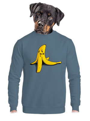 unisex mikina bez kapucne