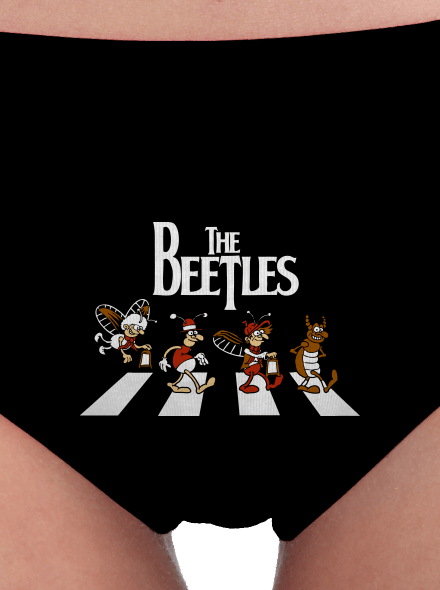 Beatles dámske nohavičky Black