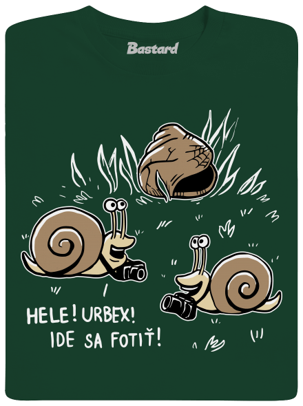 Urbex detské tričko Bottle Green