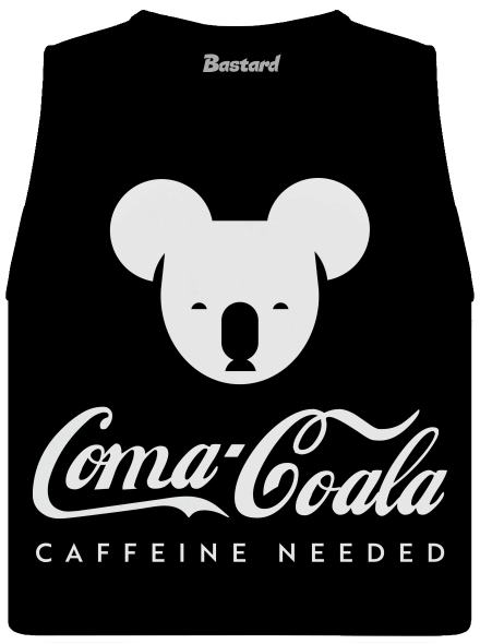 Coma Coala dámske tielko voľné Black