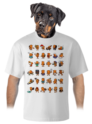 unisex tričko oversized