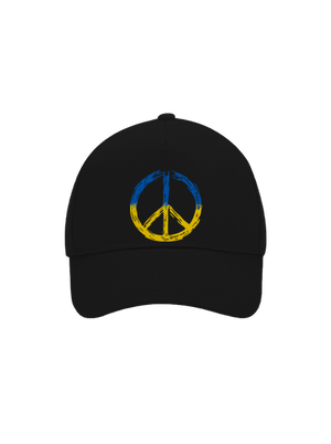Ukrajina - Peace šiltovka baseballka Black