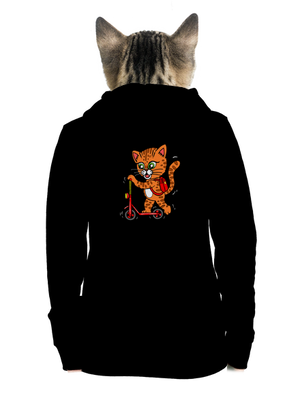 dámska mikina na zips