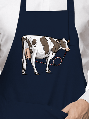 Cow drink zástera Navy